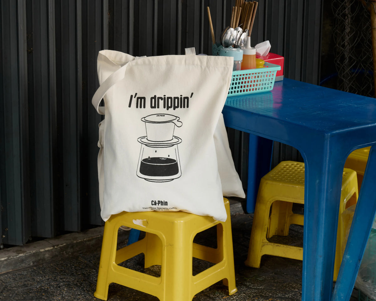 I'm Drippin' Tote - Vietnamese coffee culture in UAE |Buy Tote in UAE 
