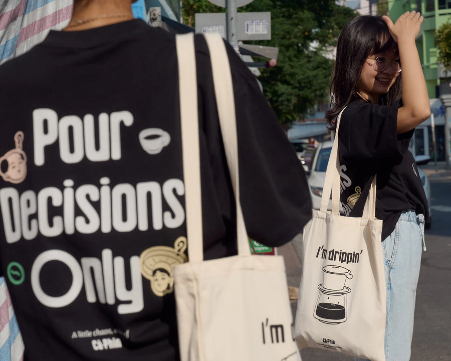 I'm Drippin' Tote - Vietnamese coffee culture in UAE | Tote Bags available in UAE
